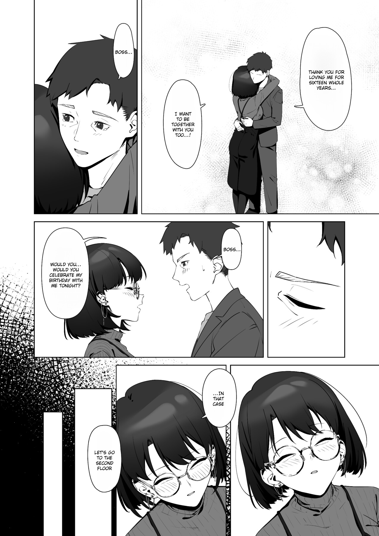 Hentai Manga Comic-My first sexual experience was with the boss of the cafe I'd been going to for 16 years-Read-13